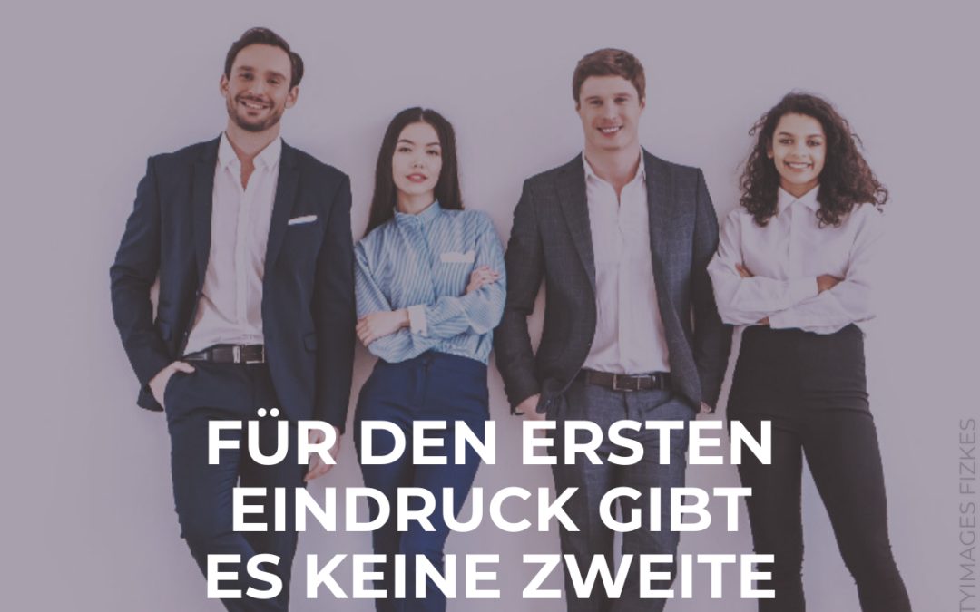 Seminarankündigung: Für den ersten Auftritt gibt es keine zweite Chance