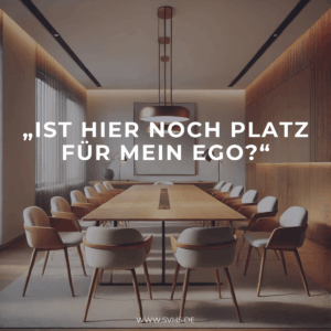 Wie kann ich mein Ego kontrollieren