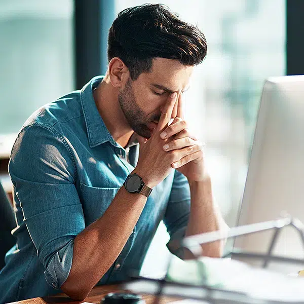 Was passiert, wenn Mann zu lange funktioniert? (Männer und der Stress)