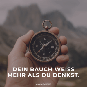 Eigener Intuition vertrauen